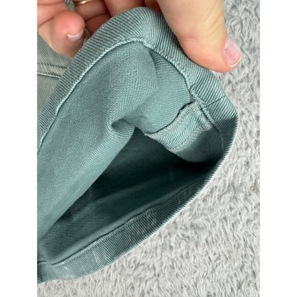 True Religion Womens Green Denim Shorts Sz 26 Cotton/Elastane NWT Made in Italy - Picture 14 of 16